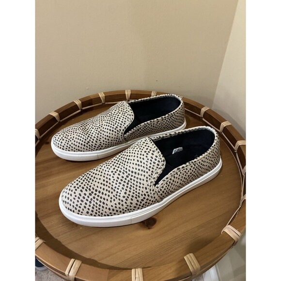 Time and Tru Women's Casual Slip On Shoes Memory Foam Dot Spot Pattern Size 8 - Picture 1 of 6
